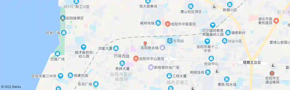 岳阳巴陵尚街_公交站地图_岳阳公交_妙搜公交查询2025
