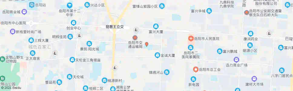 岳阳东升小学_公交站地图_岳阳公交_妙搜公交查询2025