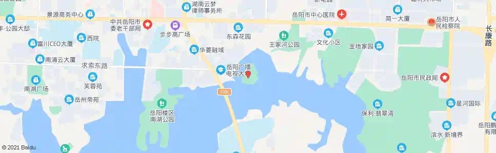 岳阳图书馆_公交站地图_岳阳公交_妙搜公交查询2025