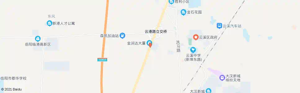 岳阳云溪宾馆_公交站地图_岳阳公交_妙搜公交查询2025
