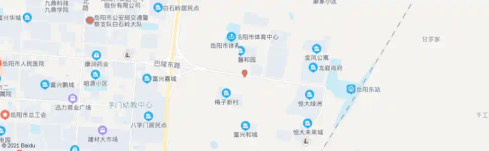岳阳梅子柿_公交站地图_岳阳公交_妙搜公交查询2025