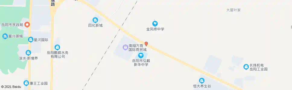 岳阳弘毅中学_公交站地图_岳阳公交_妙搜公交查询2025