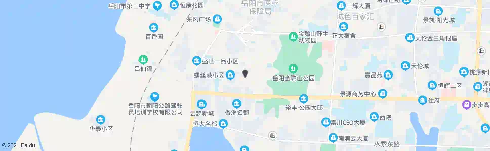 岳阳光宏山庄_公交站地图_岳阳公交_妙搜公交查询2025