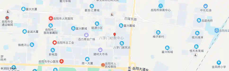 岳阳八字门社区_公交站地图_岳阳公交_妙搜公交查询2025