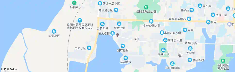 岳阳南湖水殖_公交站地图_岳阳公交_妙搜公交查询2025