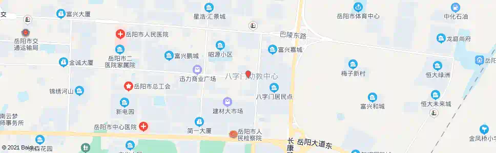 岳阳方天大酒店_公交站地图_岳阳公交_妙搜公交查询2025