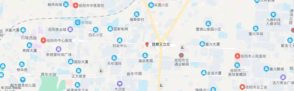 岳阳市消防大队_公交站地图_岳阳公交_妙搜公交查询2025