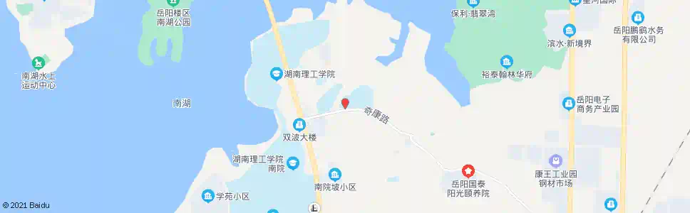 岳阳市一职业中专_公交站地图_岳阳公交_妙搜公交查询2025
