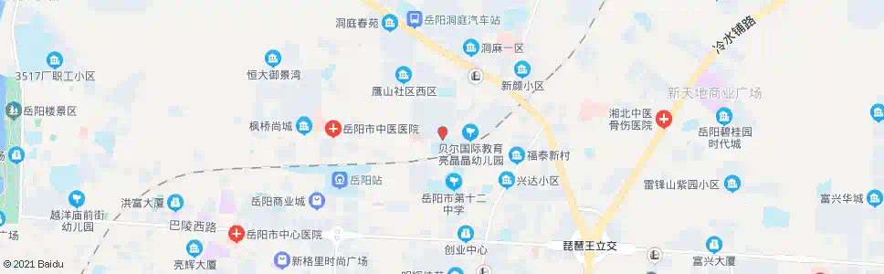 岳阳岳城小学_公交站地图_岳阳公交_妙搜公交查询2025