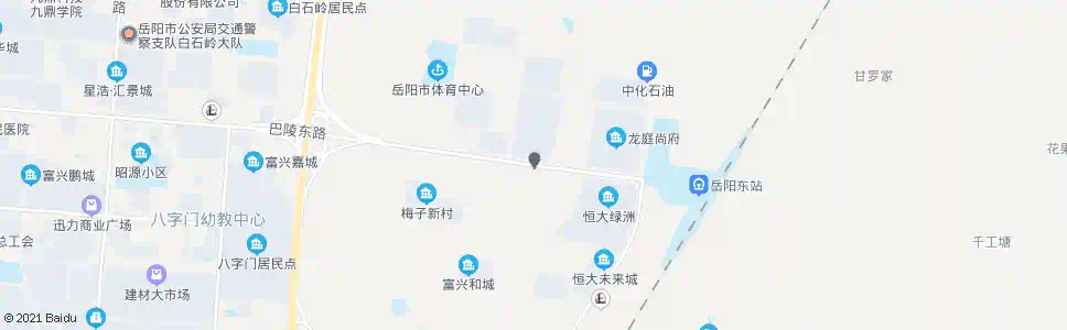 岳阳邓婆桥_公交站地图_岳阳公交_妙搜公交查询2025