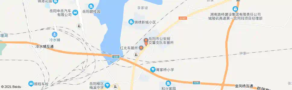 岳阳驾考中心_公交站地图_岳阳公交_妙搜公交查询2025