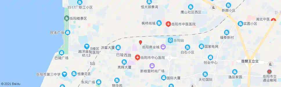 岳阳德胜门_公交站地图_岳阳公交_妙搜公交查询2025