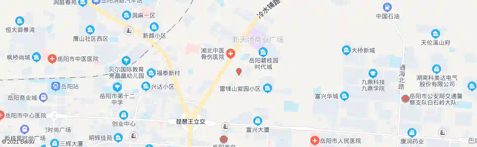 岳阳湘北市场_公交站地图_岳阳公交_妙搜公交查询2025