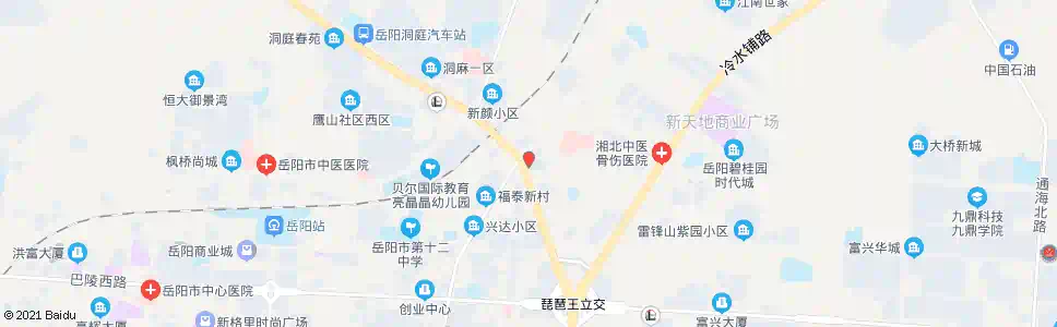 岳阳康岳花园_公交站地图_岳阳公交_妙搜公交查询2025
