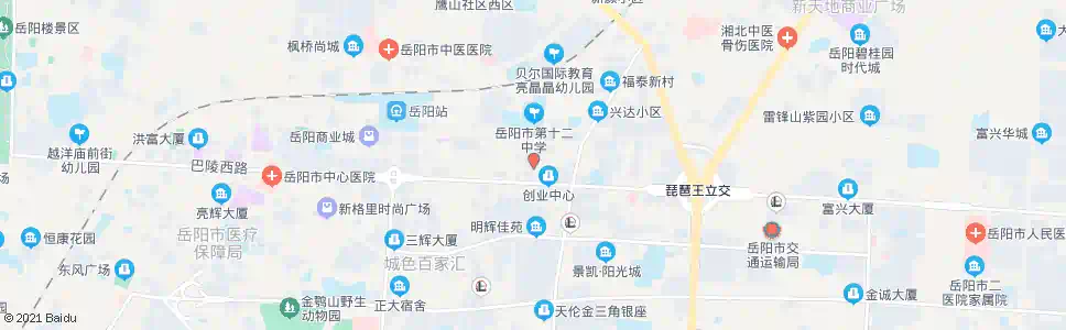 岳阳金岳花园_公交站地图_岳阳公交_妙搜公交查询2025