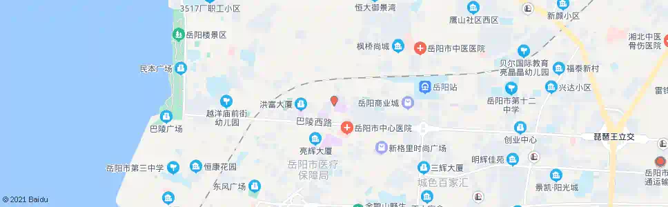 岳阳百盛购物中心_公交站地图_岳阳公交_妙搜公交查询2025