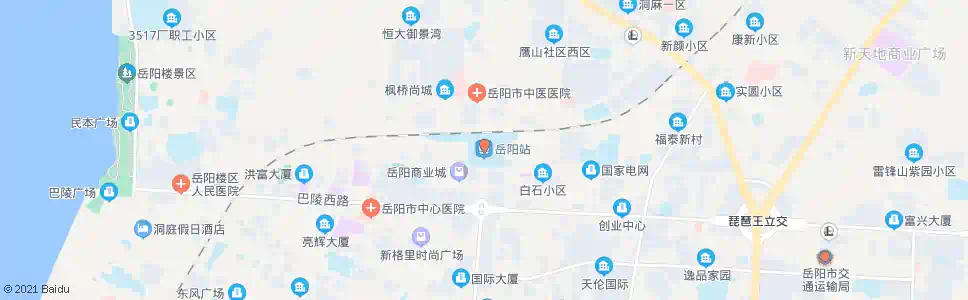 岳阳岳阳乐园_公交站地图_岳阳公交_妙搜公交查询2025