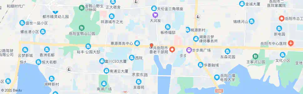 岳阳岳阳楼码头_公交站地图_岳阳公交_妙搜公交查询2025