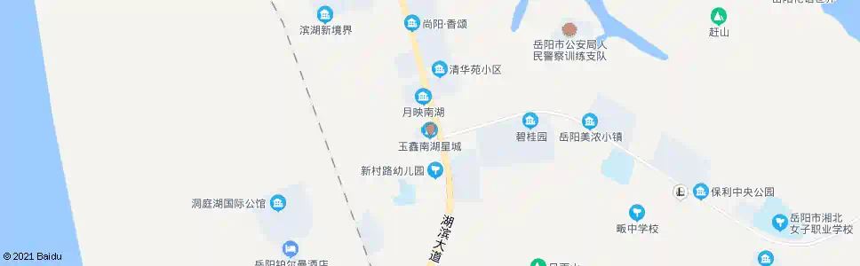 岳阳湖滨路口_公交站地图_岳阳公交_妙搜公交查询2025