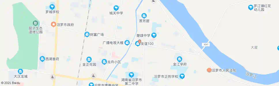 岳阳归义广场_公交站地图_岳阳公交_妙搜公交查询2025