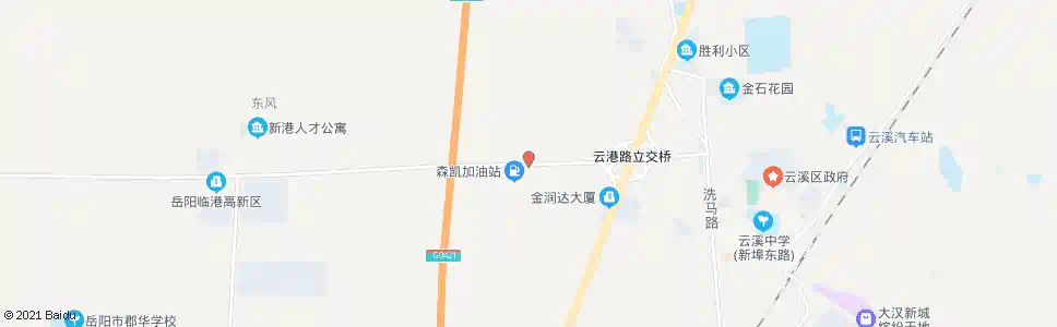 岳阳麦垸堤_公交站地图_岳阳公交_妙搜公交查询2025