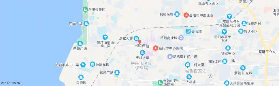 岳阳北辅道(博文外语学校)_公交站地图_岳阳公交_妙搜公交查询2025