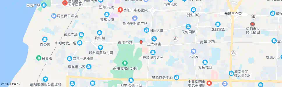 岳阳市四中_公交站地图_岳阳公交_妙搜公交查询2025