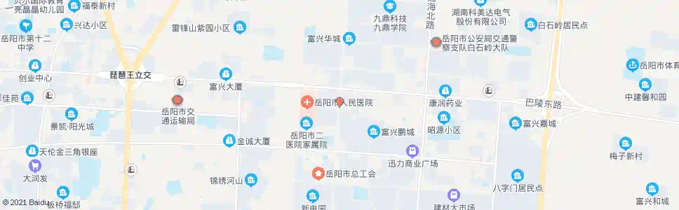 岳阳旭园路口_公交站地图_岳阳公交_妙搜公交查询2025