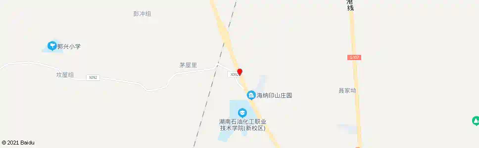 岳阳茅栗铺_公交站地图_岳阳公交_妙搜公交查询2025