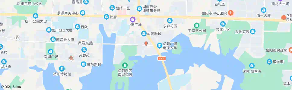 岳阳競才修业学校_公交站地图_岳阳公交_妙搜公交查询2025