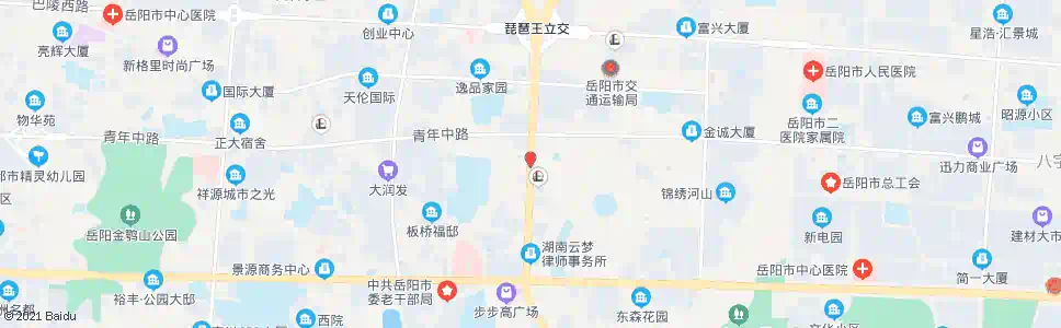 岳阳长委九处_公交站地图_岳阳公交_妙搜公交查询2025