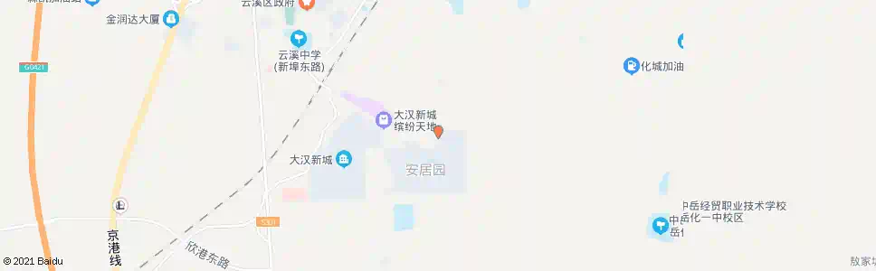 岳阳安居园_公交站地图_岳阳公交_妙搜公交查询2025