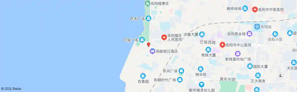 岳阳商业大厦_公交站地图_岳阳公交_妙搜公交查询2025