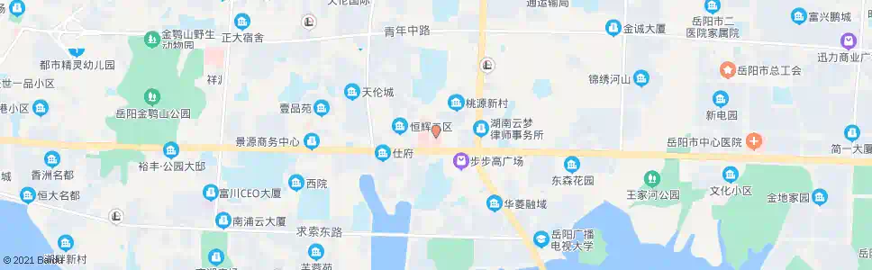 岳阳花板桥(湘岳医院)_公交站地图_岳阳公交_妙搜公交查询2025