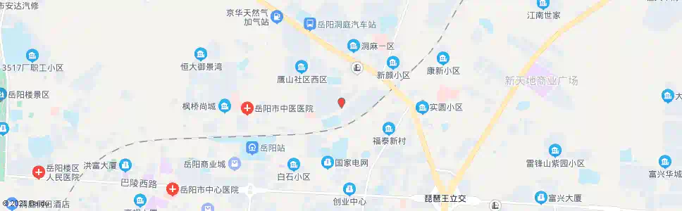 岳阳鹰山南门_公交站地图_岳阳公交_妙搜公交查询2025