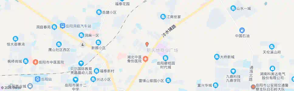 岳阳荷塘巷口_公交站地图_岳阳公交_妙搜公交查询2025