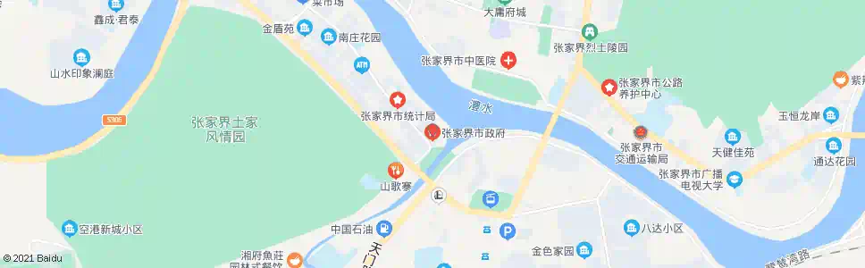 张家界区政府_公交站地图_张家界公交_妙搜公交查询2025