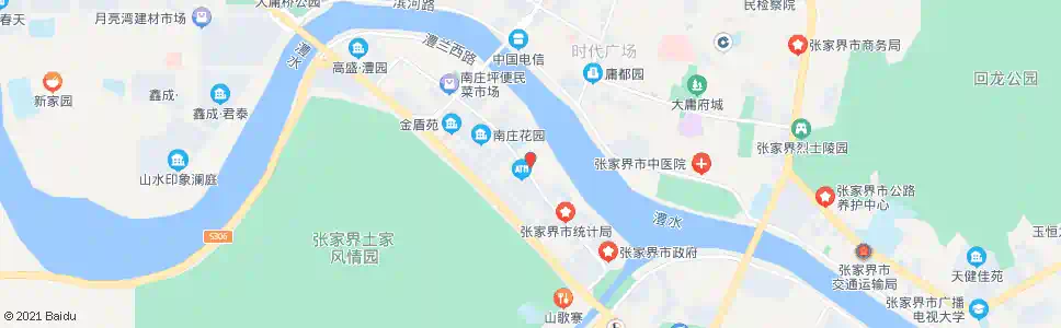 张家界永定区电力局_公交站地图_张家界公交_妙搜公交查询2025