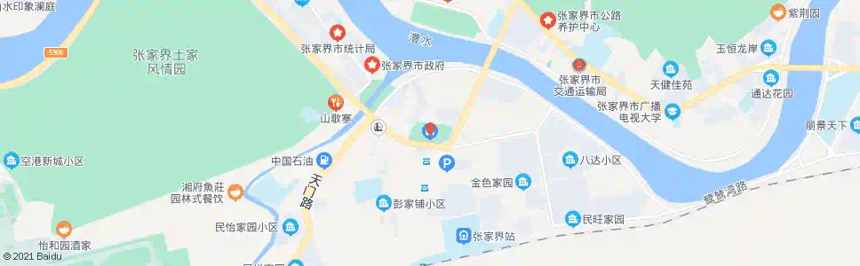 张家界天门山索道站_公交站地图_张家界公交_妙搜公交查询2025