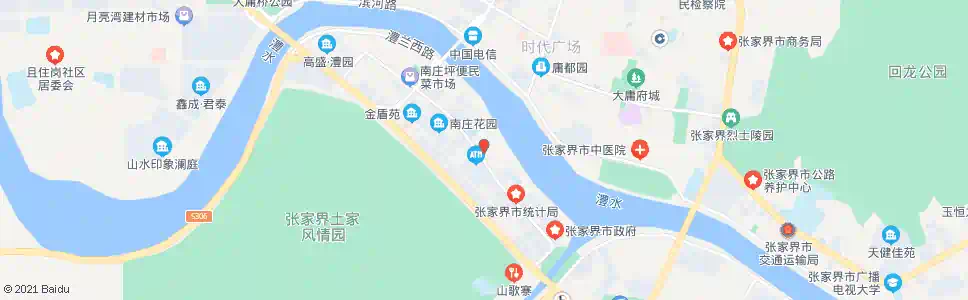 张家界市电力局_公交站地图_张家界公交_妙搜公交查询2025