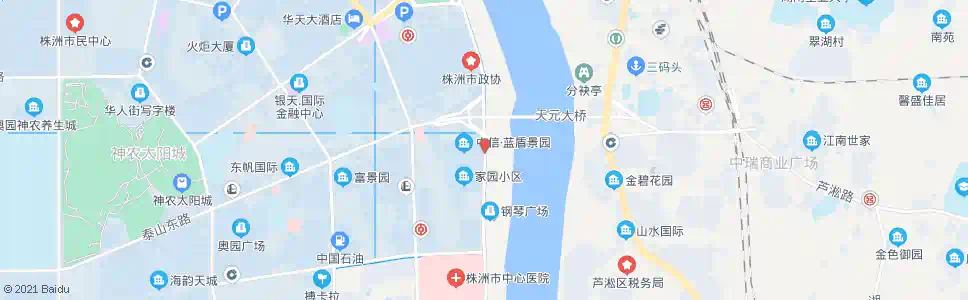 株洲蓝盾路口_公交站地图_株洲公交_妙搜公交查询2025