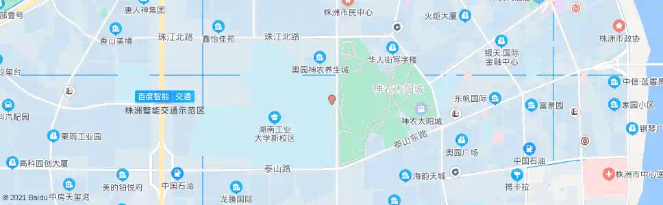 株洲湖南工大东门(河西工大)_公交站地图_株洲公交_妙搜公交查询2025