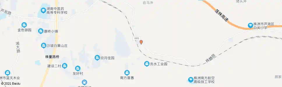 株洲老虎冲_公交站地图_株洲公交_妙搜公交查询2025