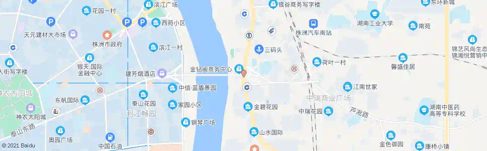 株洲天元路东_公交站地图_株洲公交_妙搜公交查询2025