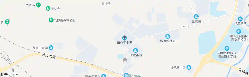 株洲田心高科园_公交站地图_株洲公交_妙搜公交查询2025