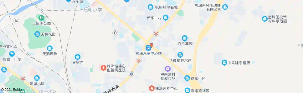 株洲红旗广场南口_公交站地图_株洲公交_妙搜公交查询2025