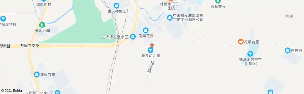 株洲南华煤店_公交站地图_株洲公交_妙搜公交查询2025