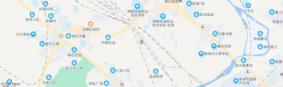 株洲大坝街_公交站地图_株洲公交_妙搜公交查询2025
