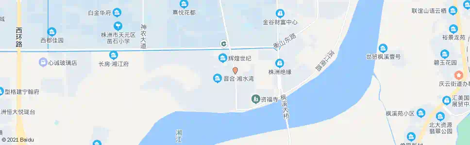 株洲湘水湾_公交站地图_株洲公交_妙搜公交查询2025
