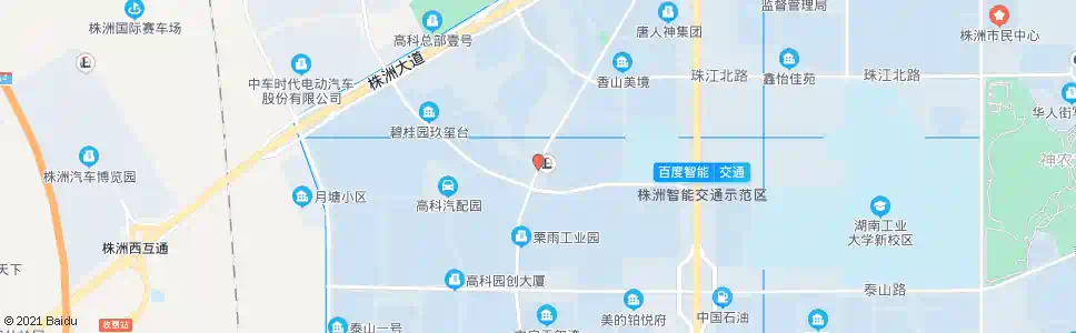 株洲栗雨办事处_公交站地图_株洲公交_妙搜公交查询2025